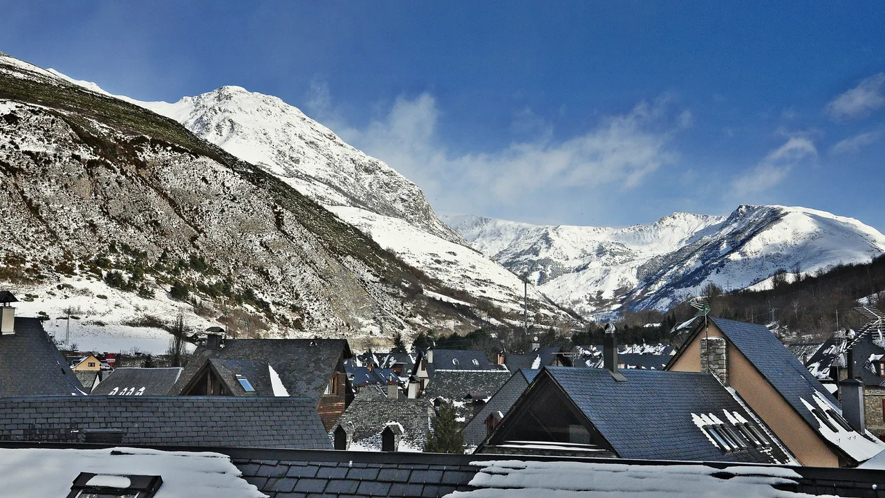 The village of Arties in the Val d'Aran, home to Casa Irene