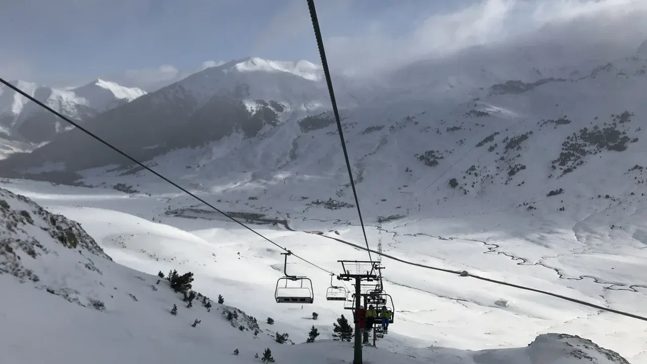The Beret sector at Baqueira Beret, near Tiffany's